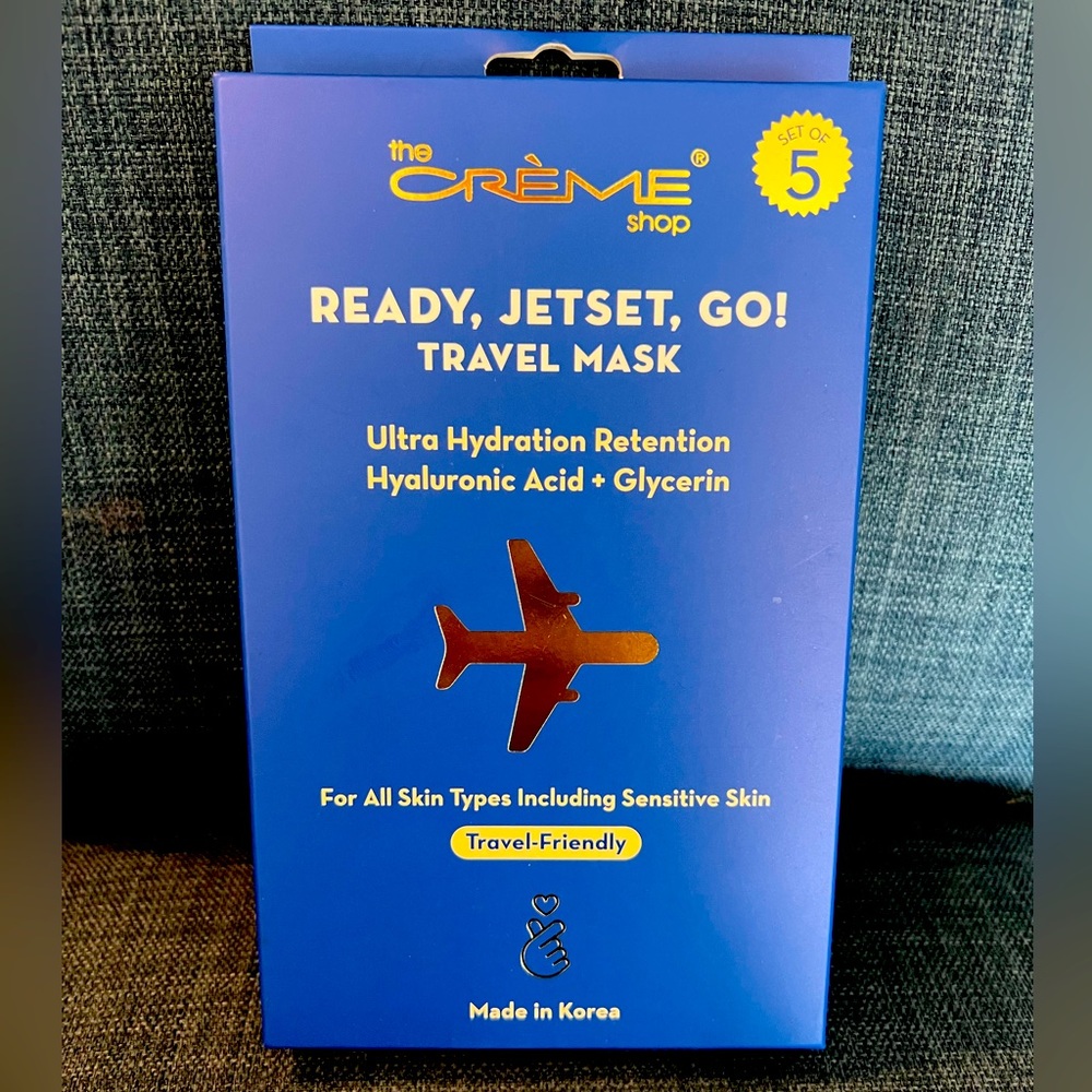 La Crème Ready, Jetset, Go! Travel Mask Set